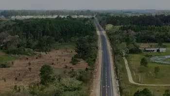El gobernador Valdés encabezó el acto de inauguración del asfaltado de la Ruta Provincial N° 99,
